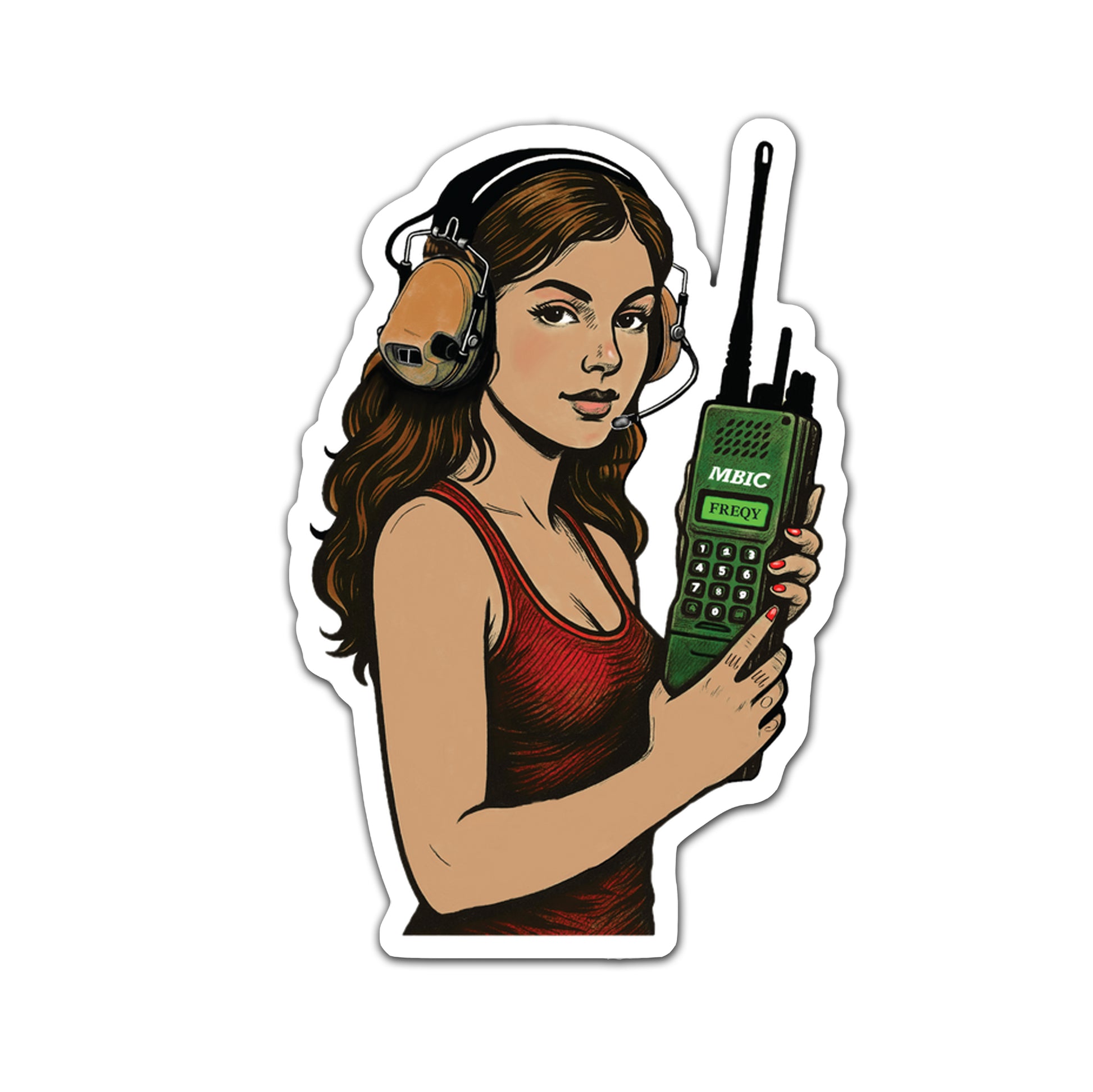 Commo Mommy Sticker