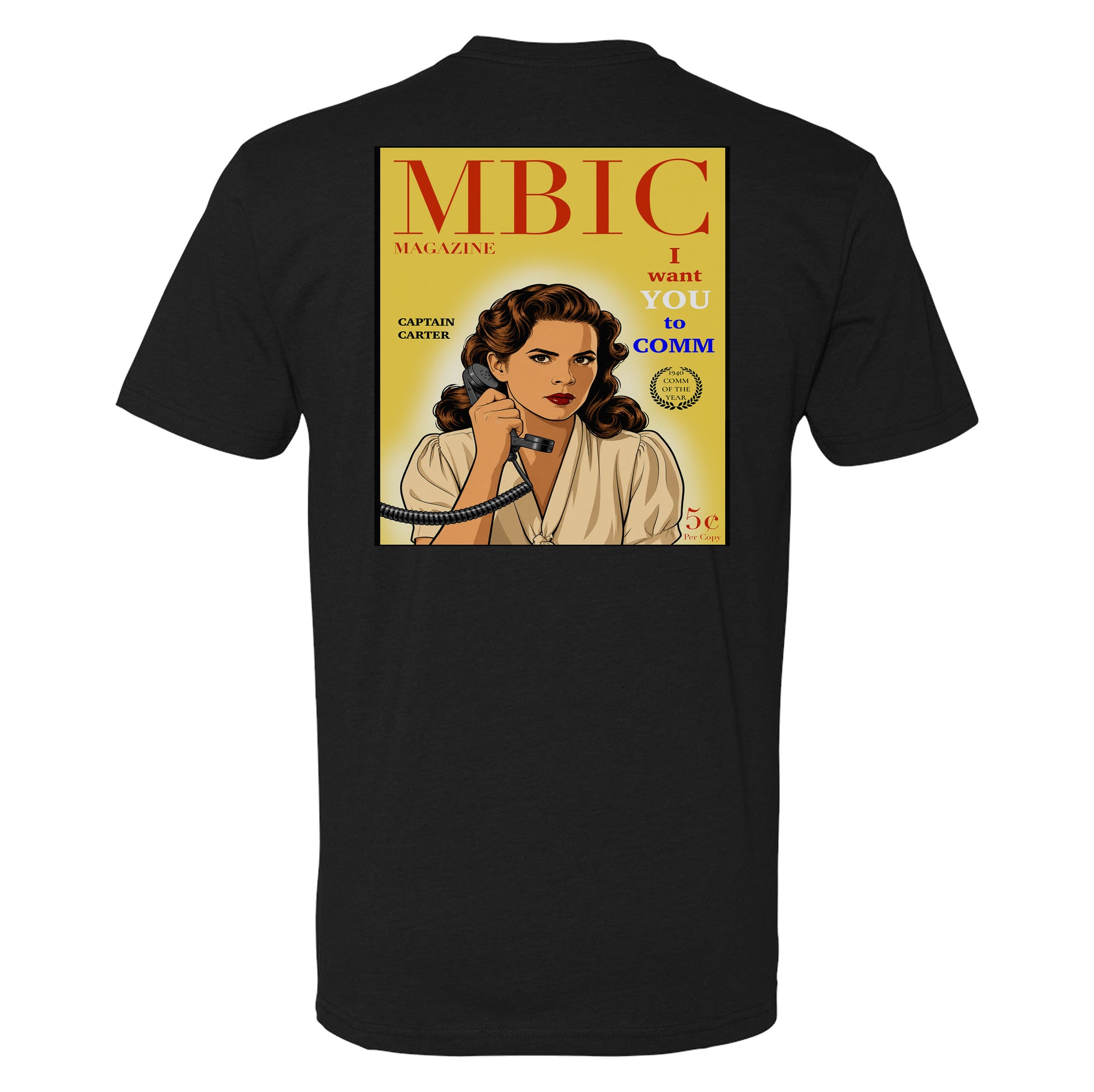 MBIC MAGAZINE - Vintage Commo America Tee