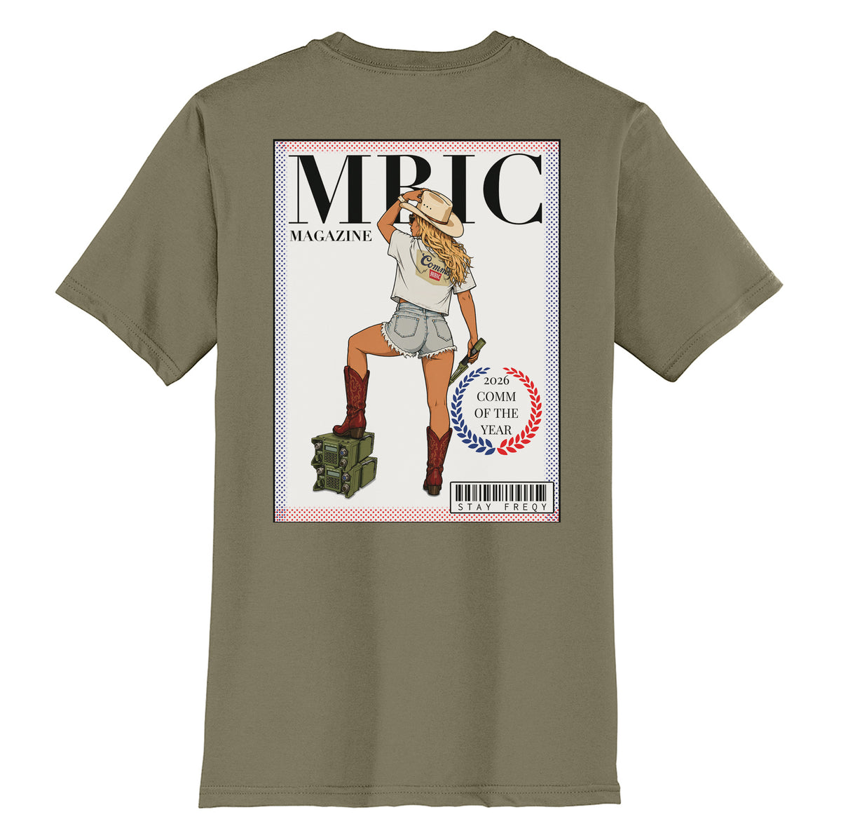 MBIC MAGAZINE - ASIP COWGIRL Tee