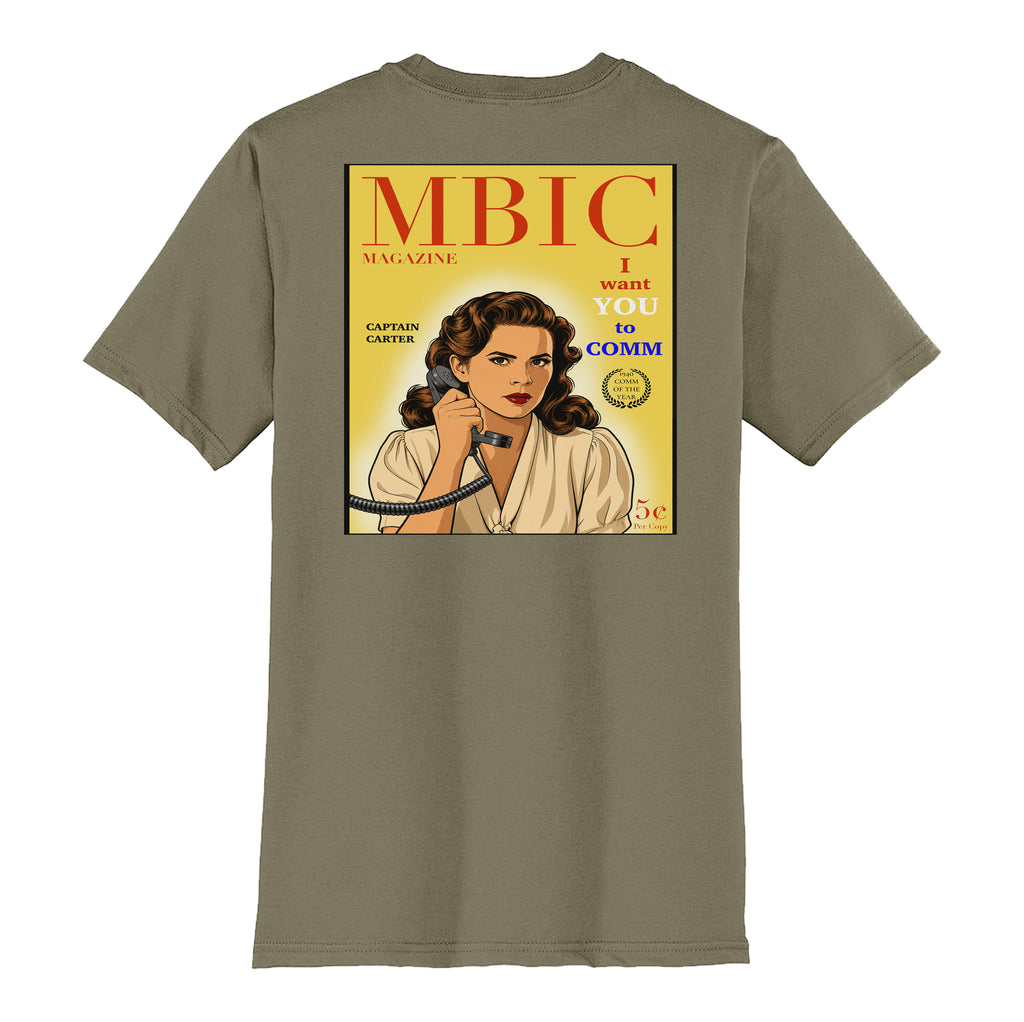 MBIC MAGAZINE - Vintage Commo America Tee