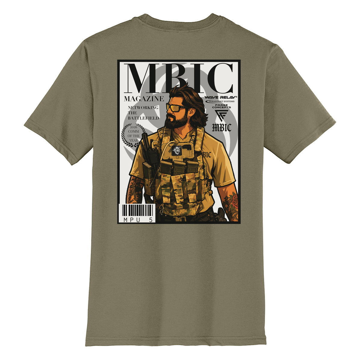 MBIC MAGAZINE - COMMO DADDY Tee