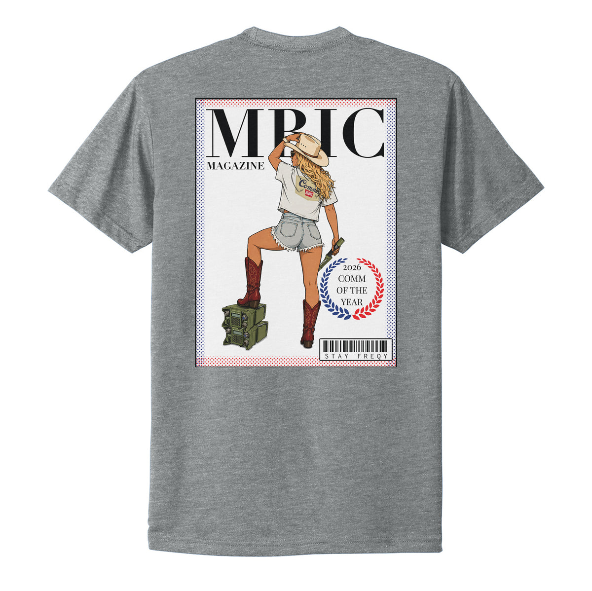 MBIC MAGAZINE - ASIP COWGIRL Tee