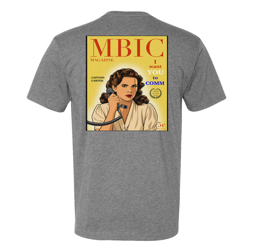 MBIC MAGAZINE - Vintage Commo America Tee