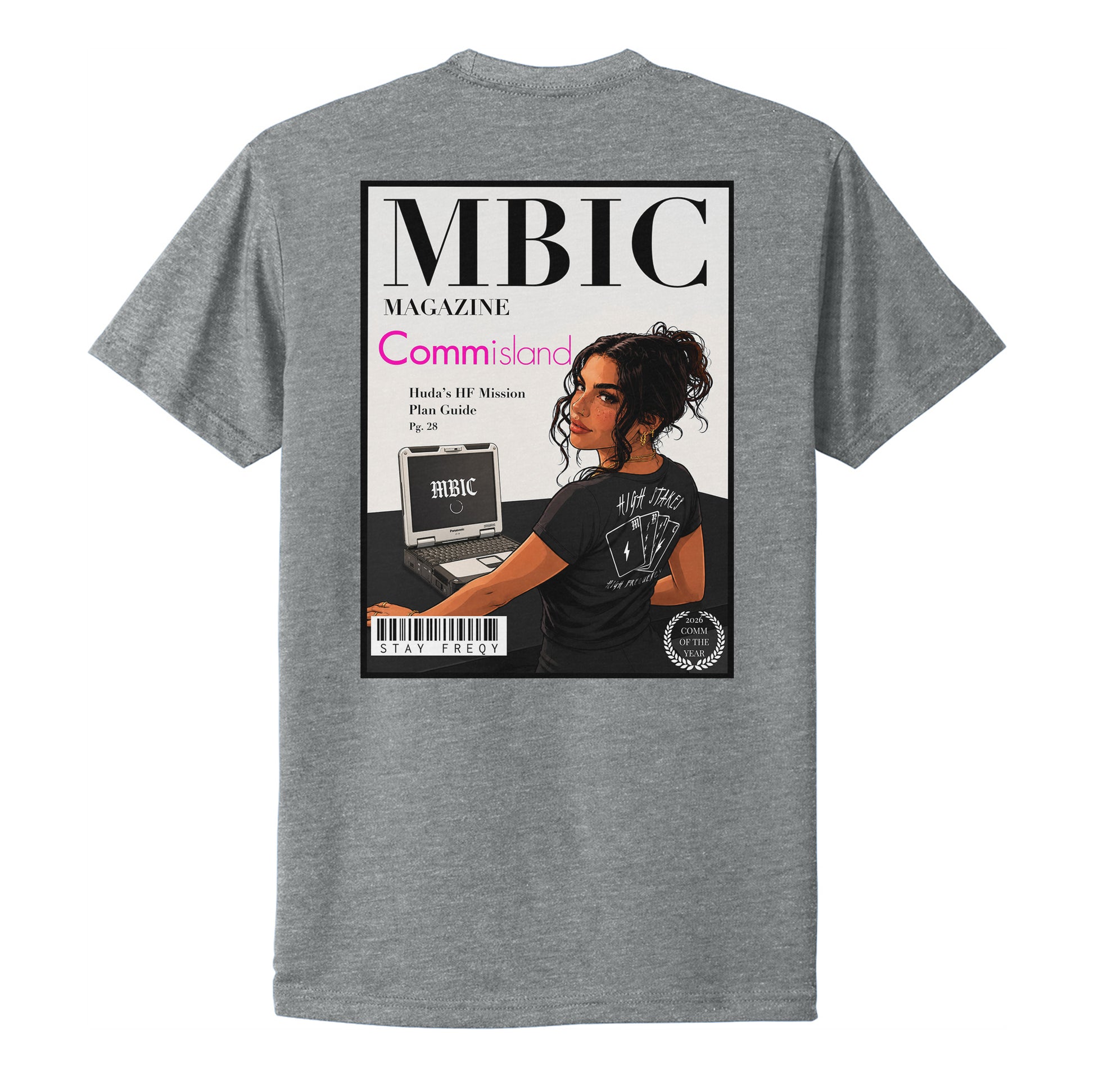 MBIC MAGAZINE HF Huda Tee