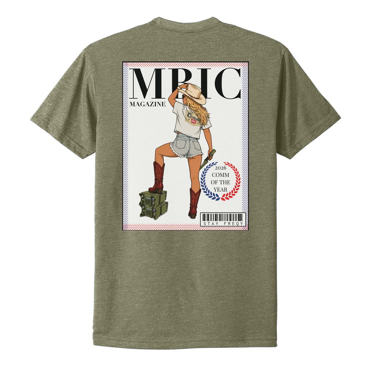 MBIC MAGAZINE - ASIP COWGIRL Tee