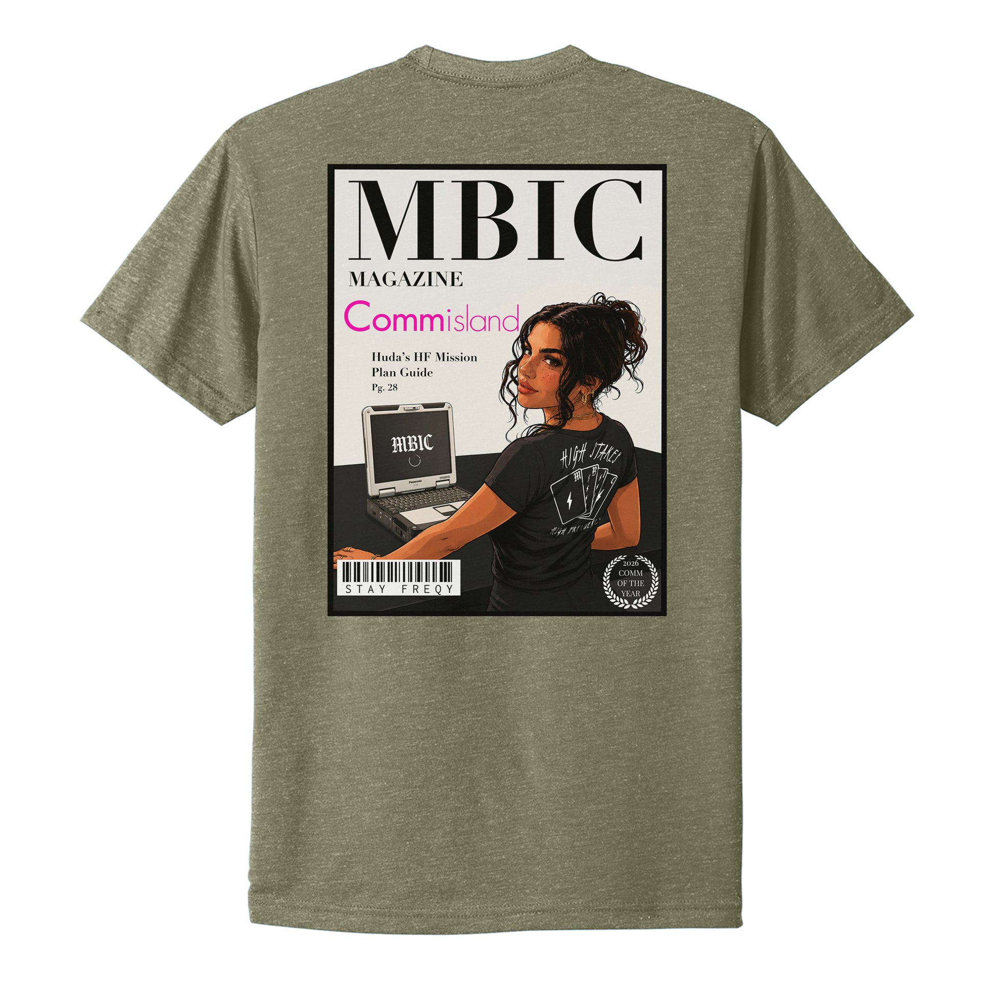MBIC MAGAZINE HF Huda Tee