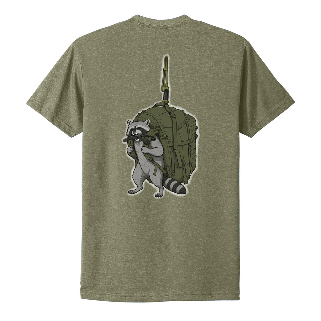 RACCOON SERIES - Carry The Weight Tee