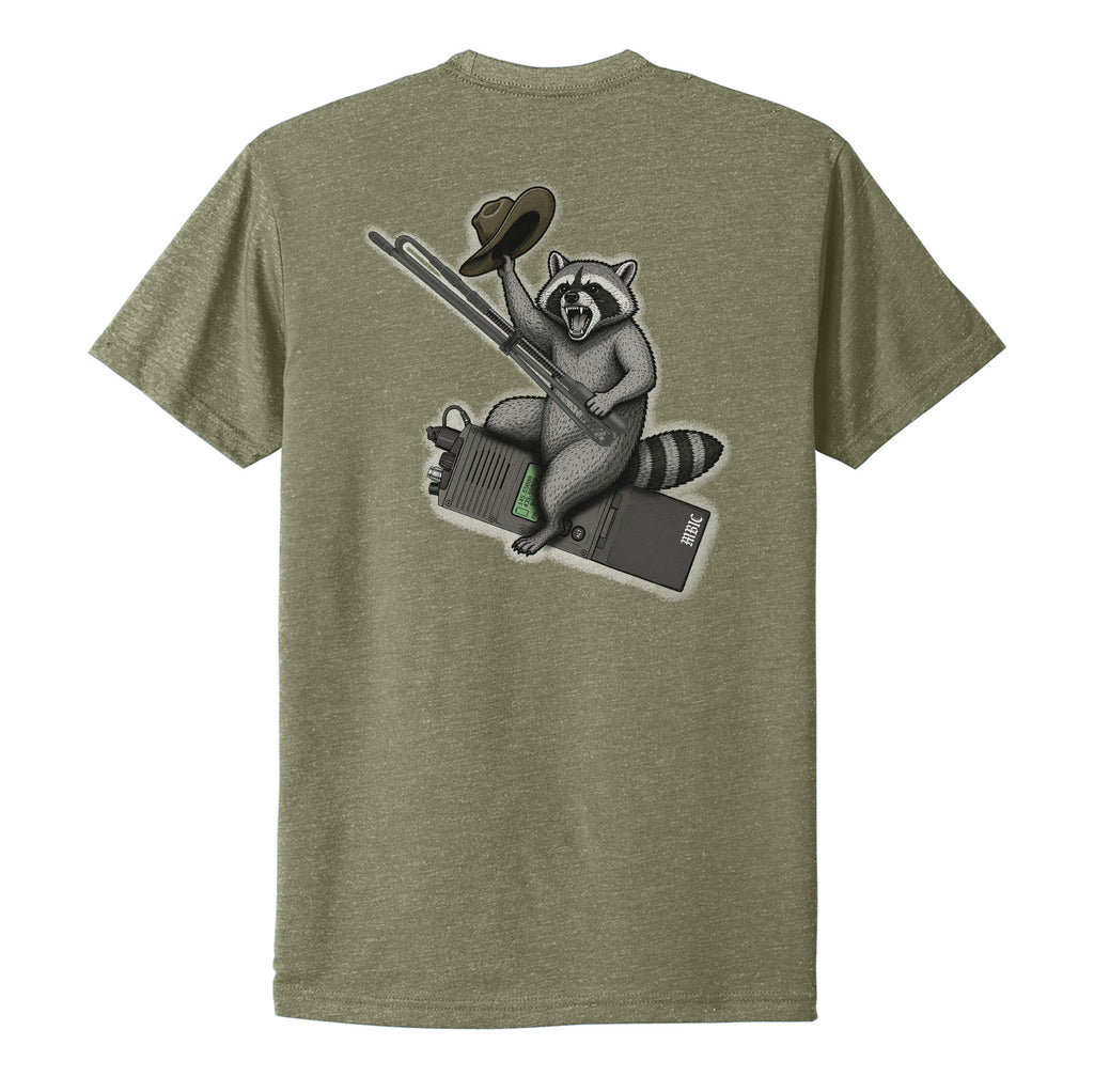 RACCOON SERIES - Cowboy Up Tee