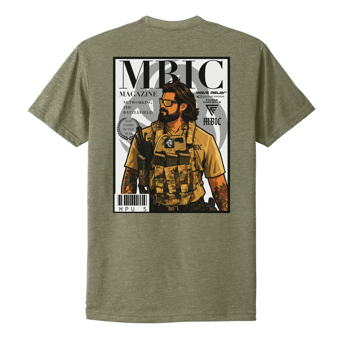 MBIC MAGAZINE - COMMO DADDY Tee