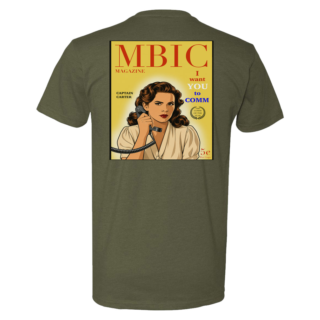 MBIC MAGAZINE - Vintage Commo America Tee