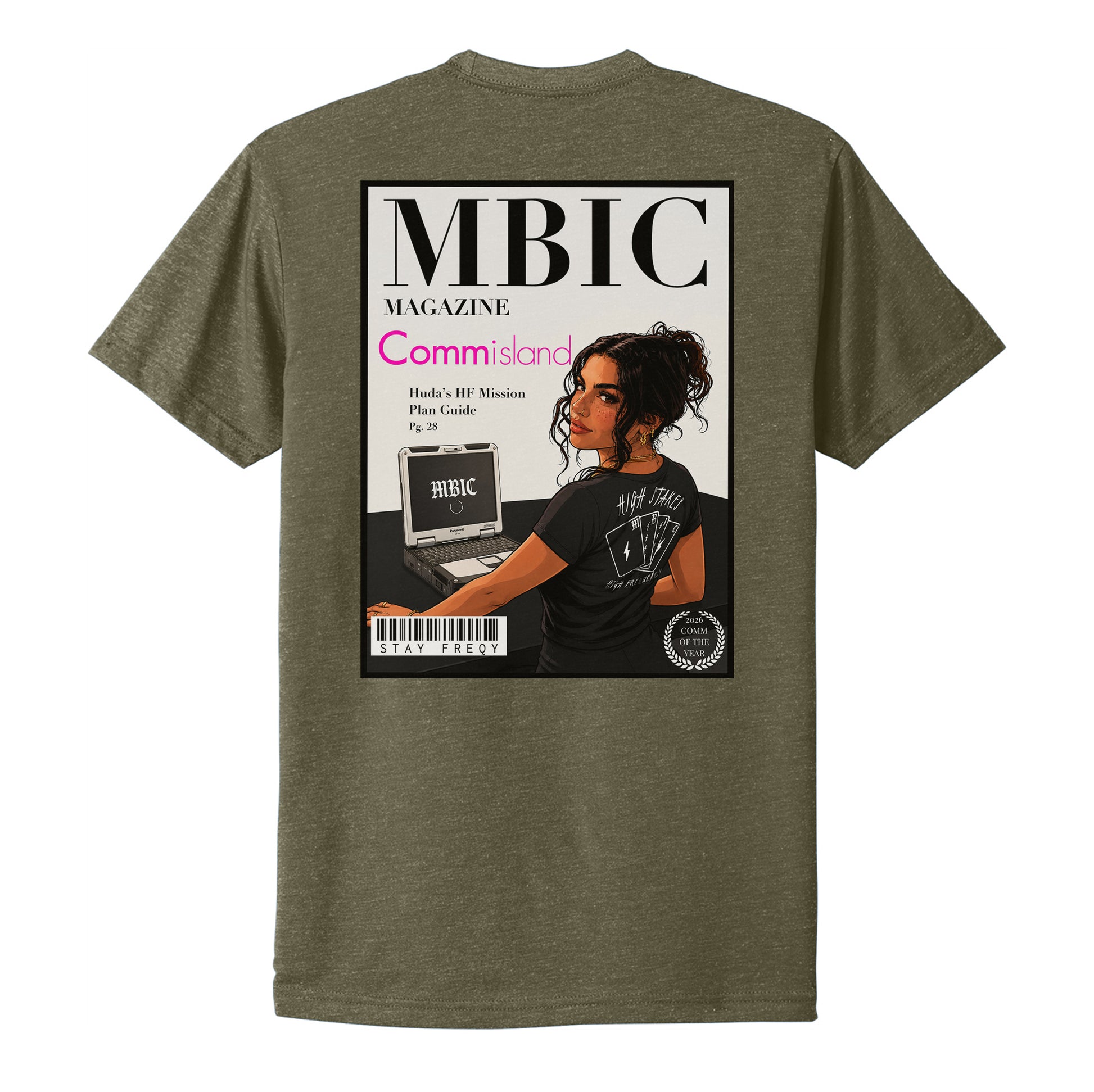 MBIC MAGAZINE HF Huda Tee