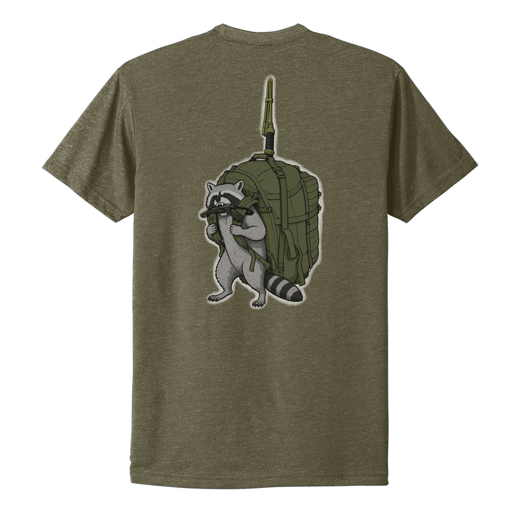 RACCOON SERIES - Carry The Weight Tee