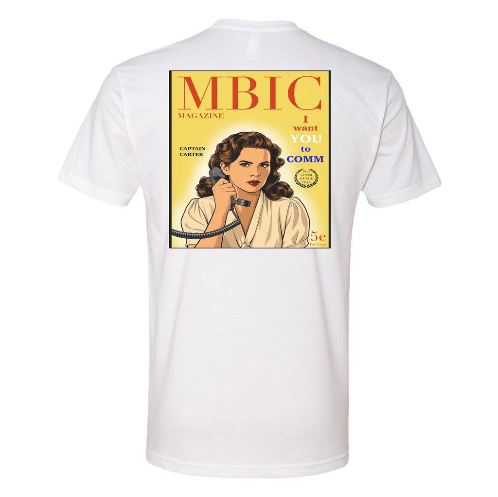 MBIC MAGAZINE - Vintage Commo America Tee