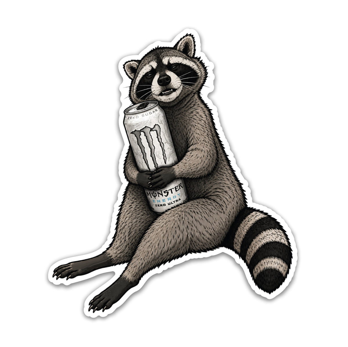 RACCOON SERIES - Nectar Of The Gods Sticker