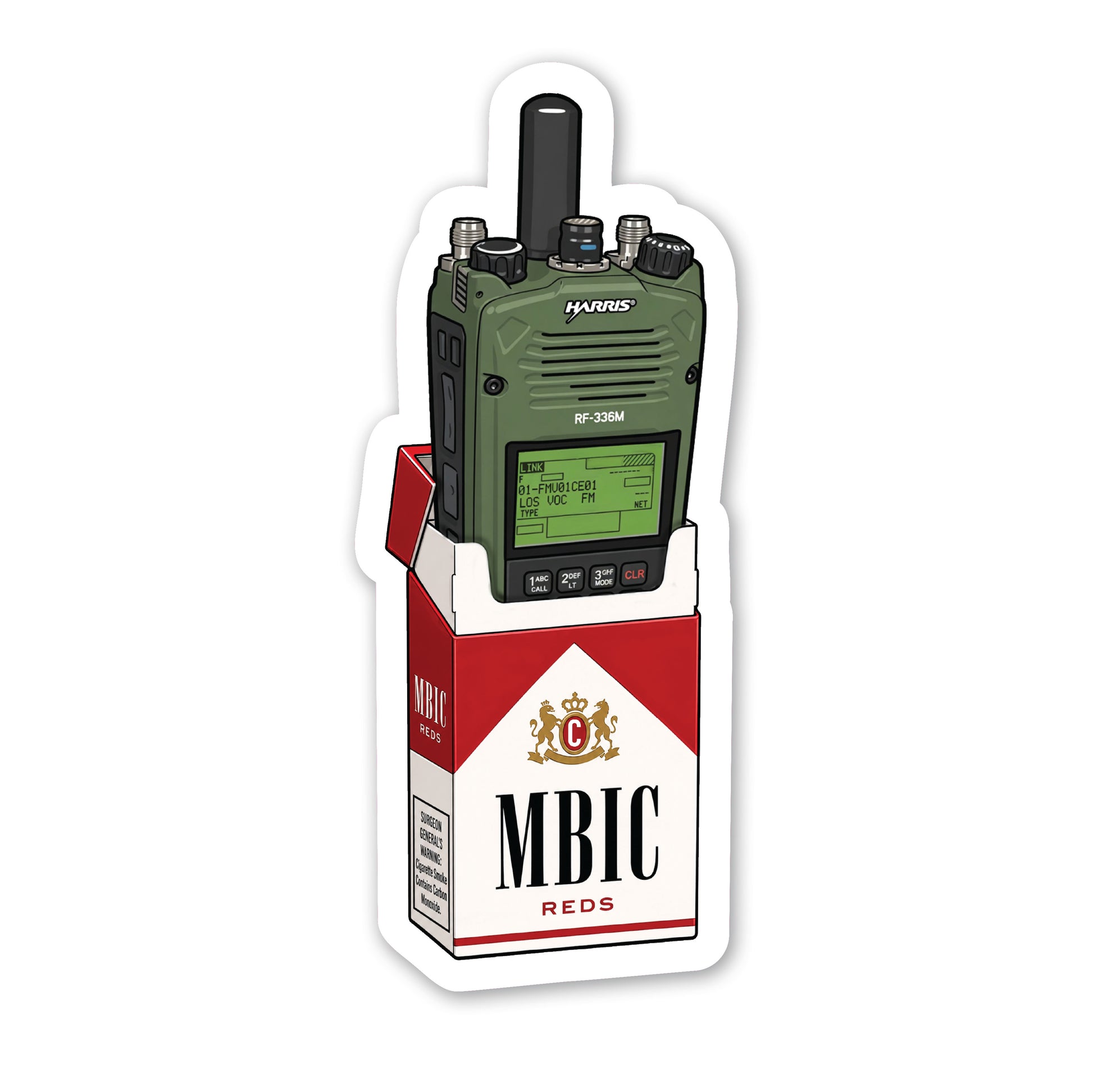 Smokin' Hot 163 Sticker