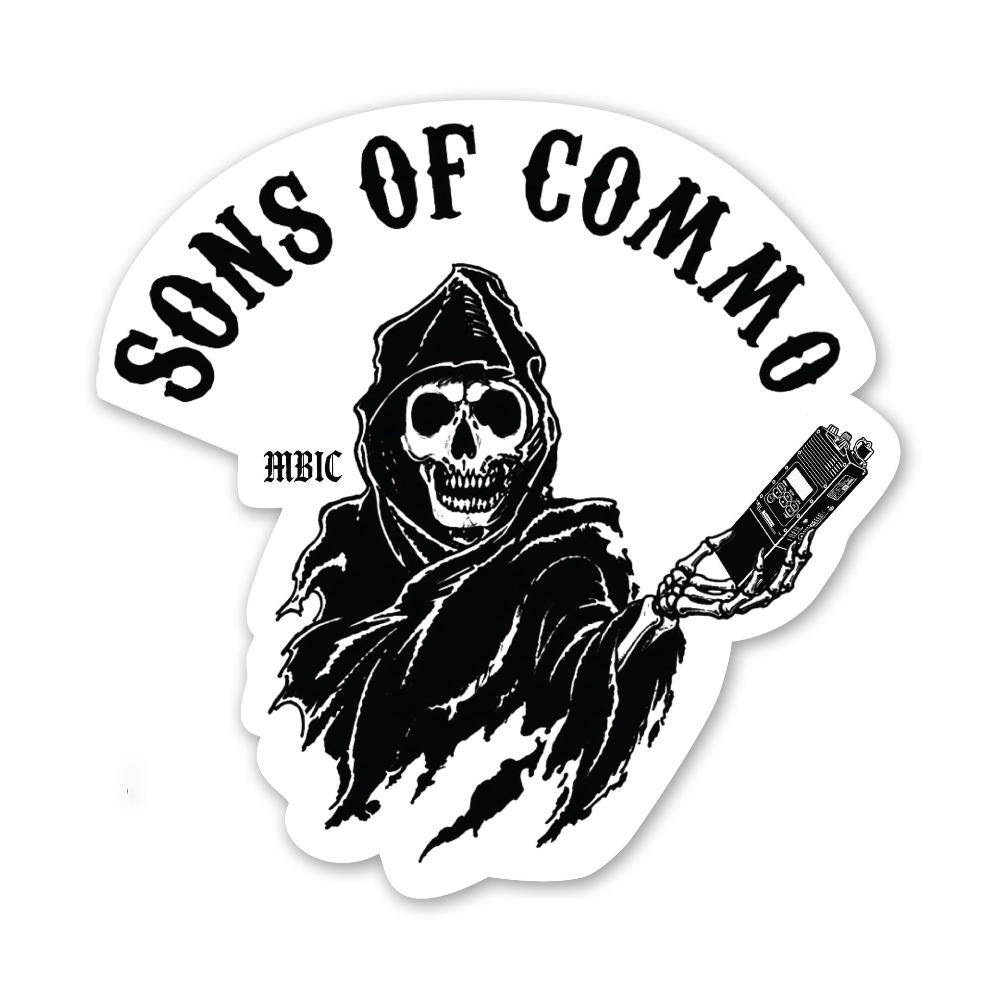 Sons Of Commo Sticker
