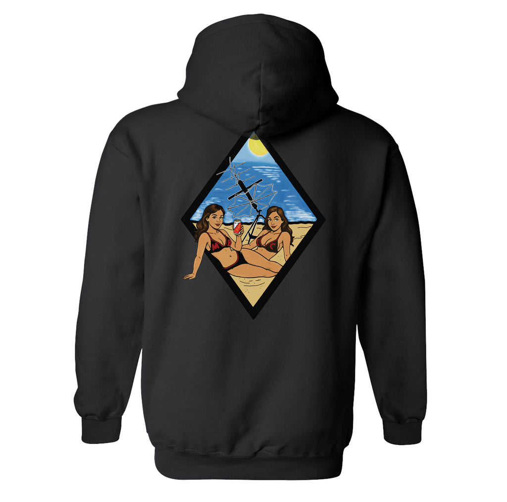 Commin' On The Beach Hoodie