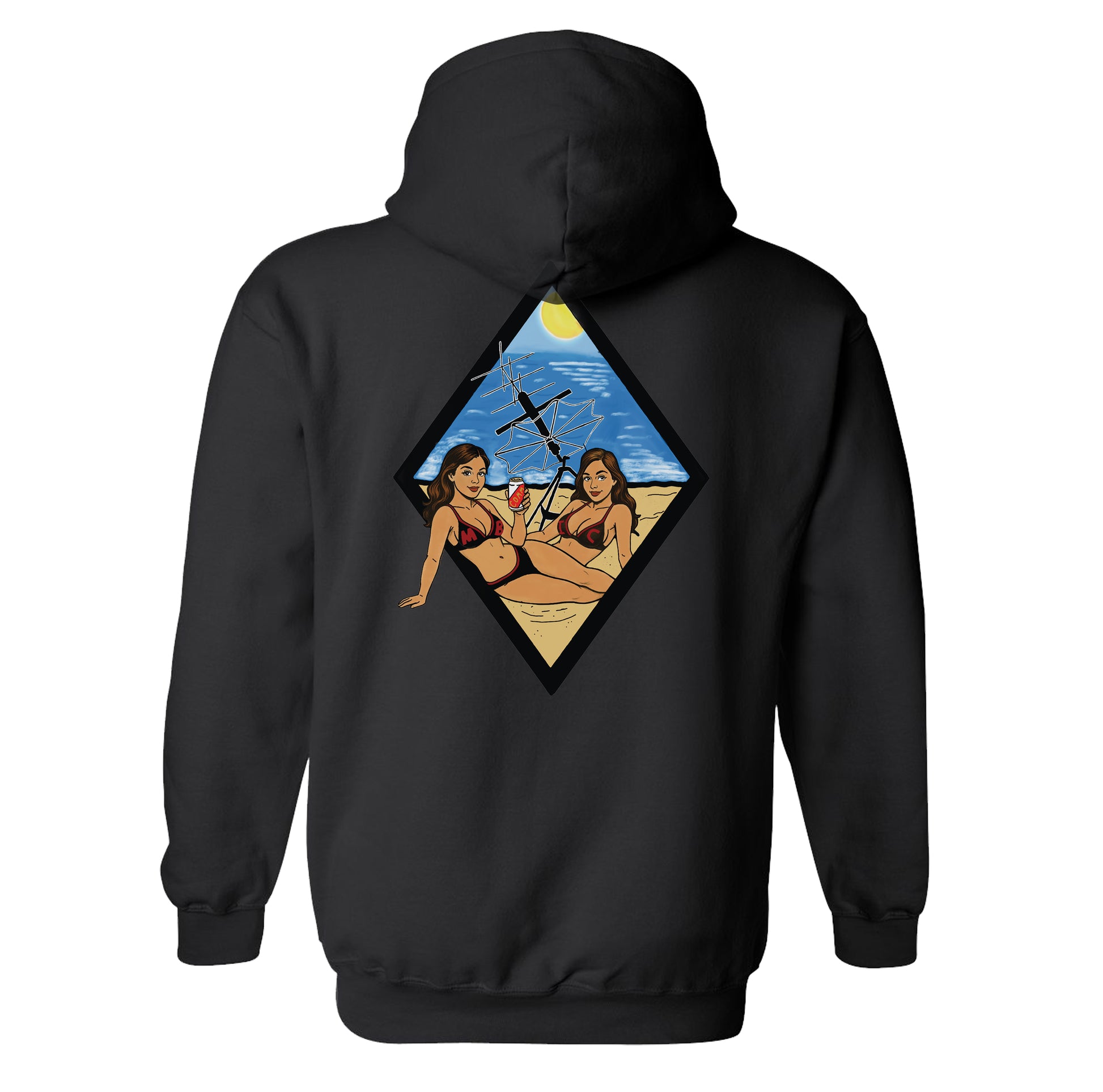 Commin' On The Beach Hoodie