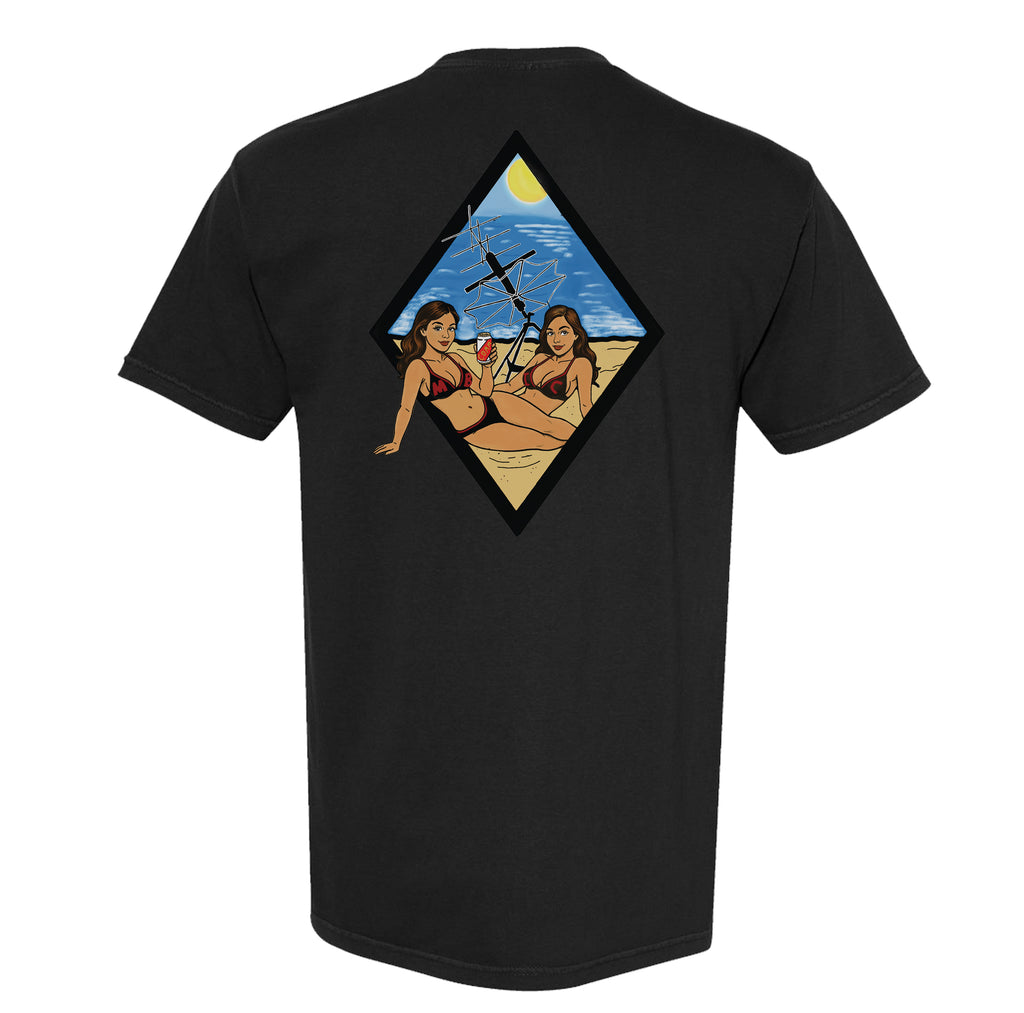 Commin' On The Beach Heavyweight Tee