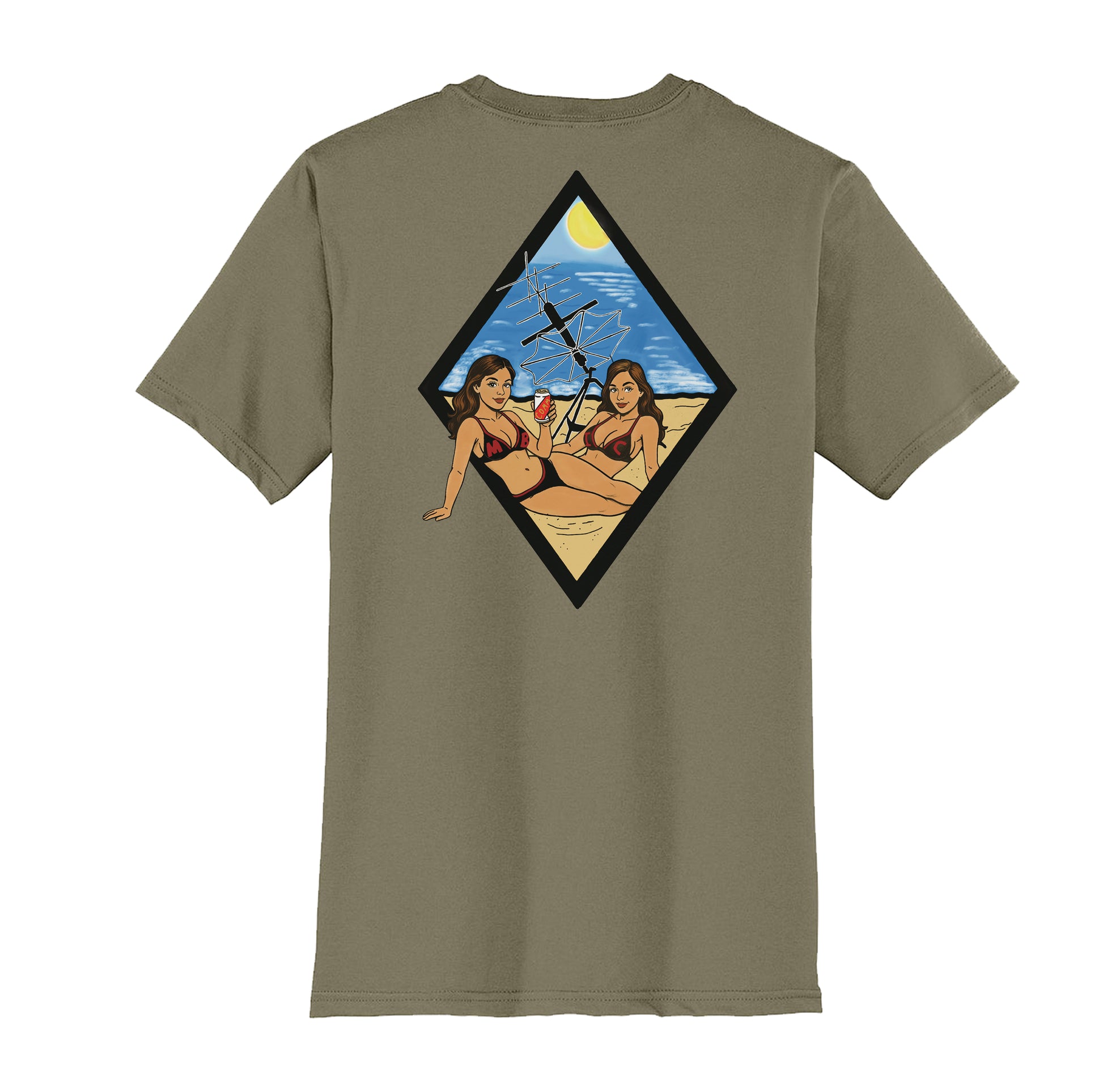 Commin' On The Beach Tee