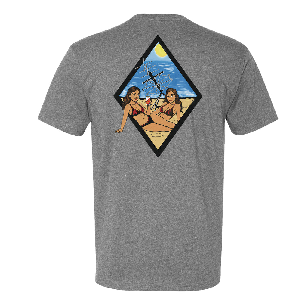 Commin' On The Beach Tee