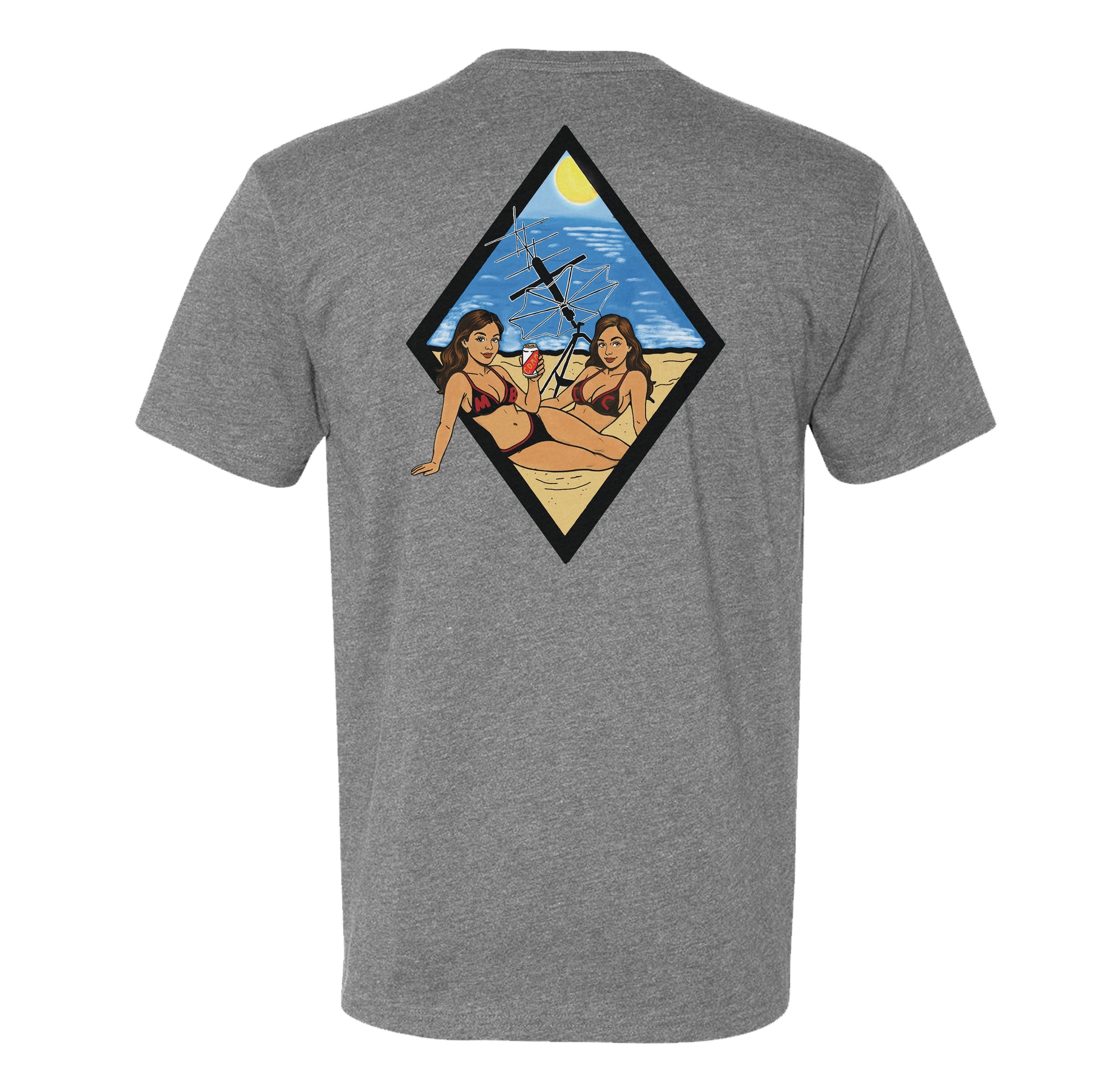 Commin' On The Beach Tee