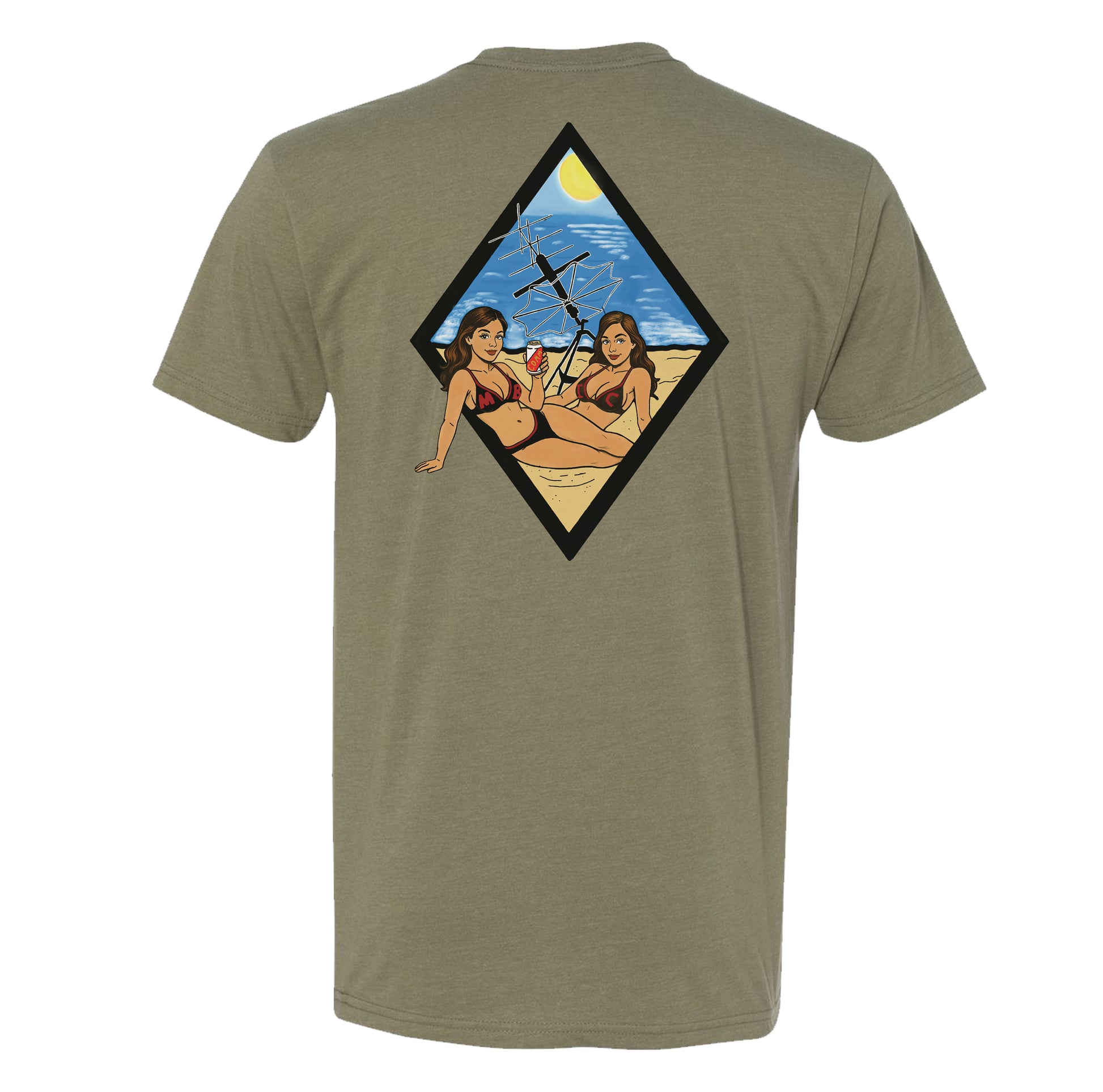 Commin' On The Beach Tee