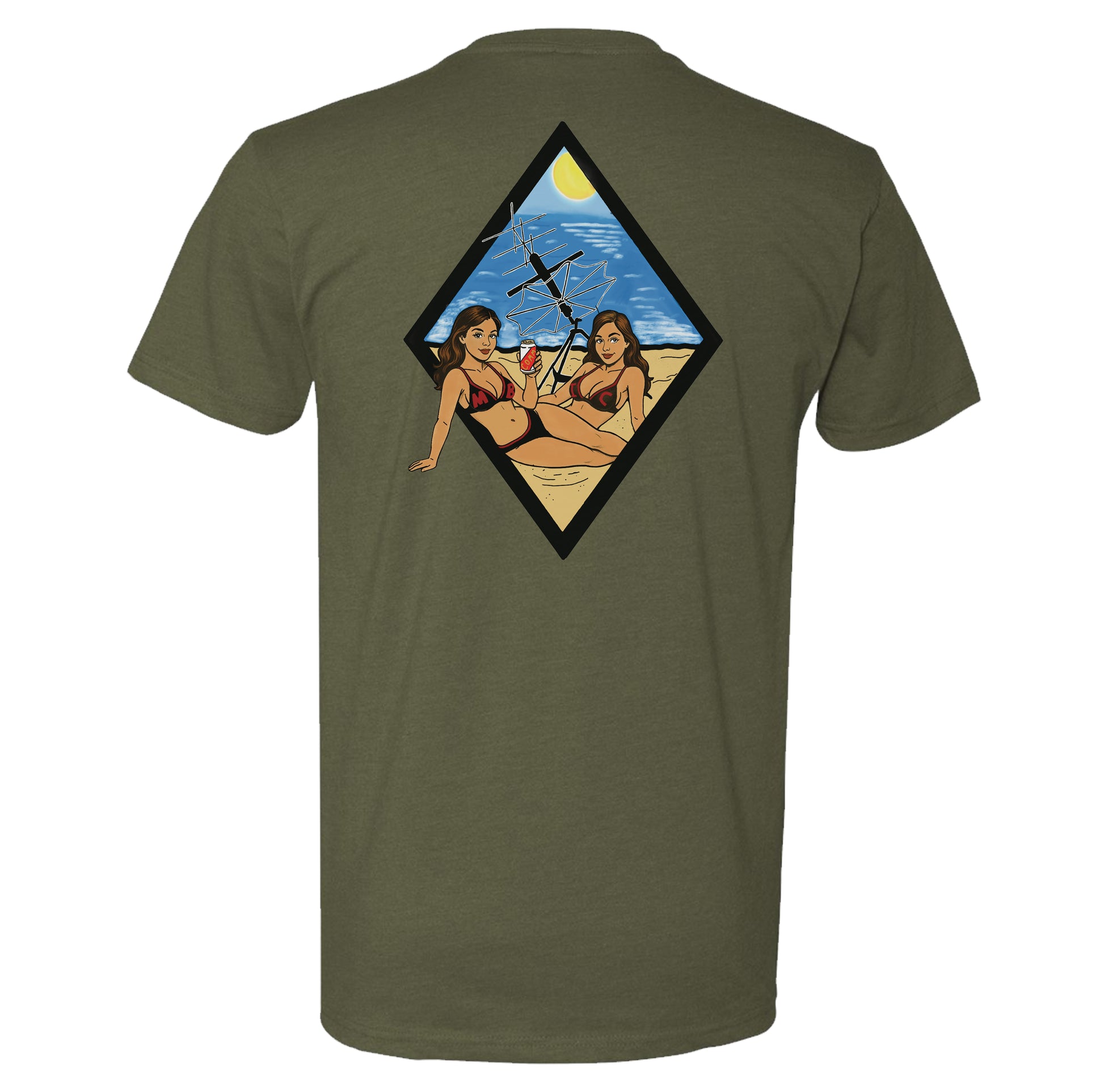 Commin' On The Beach Tee