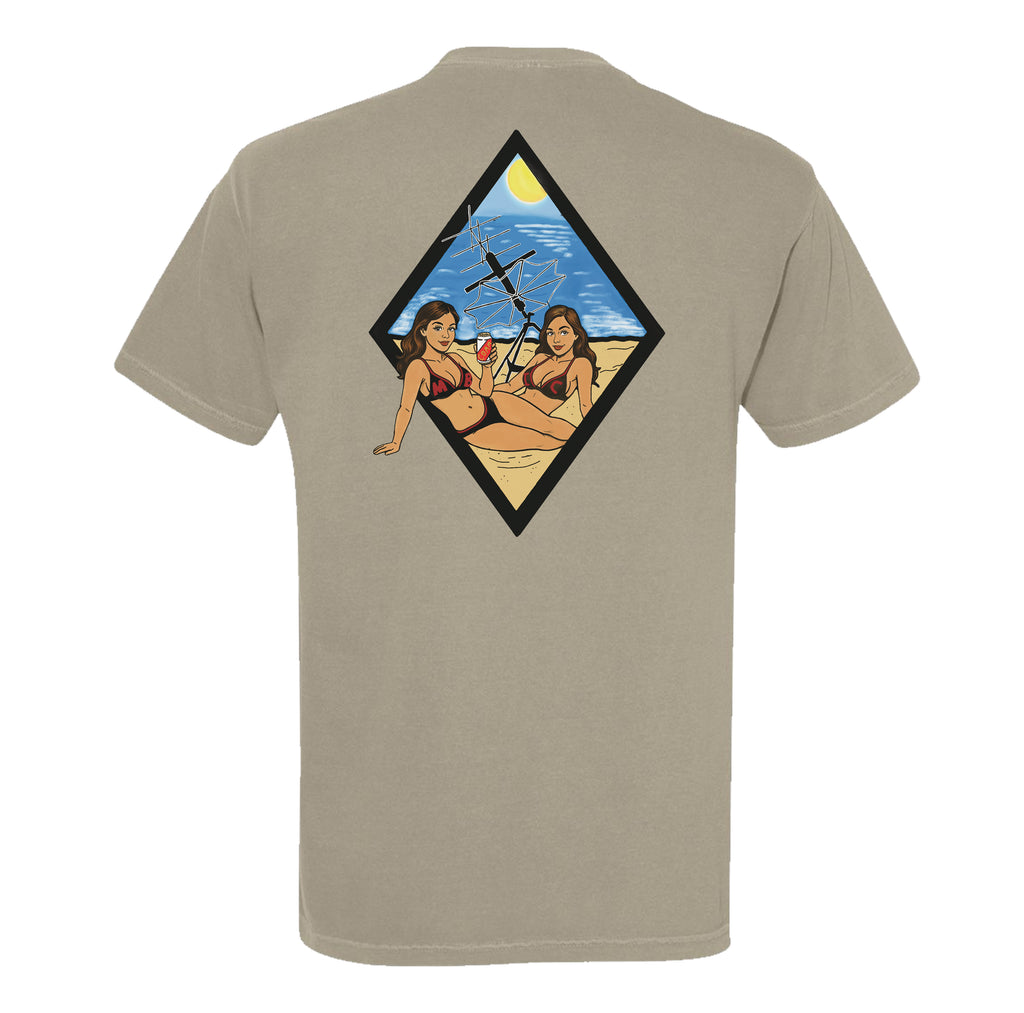 Commin' On The Beach Heavyweight Tee