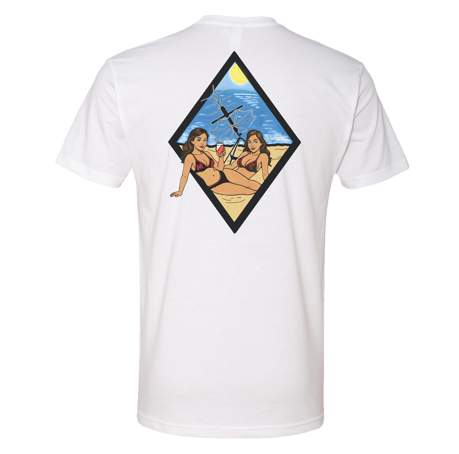 Commin' On The Beach Tee