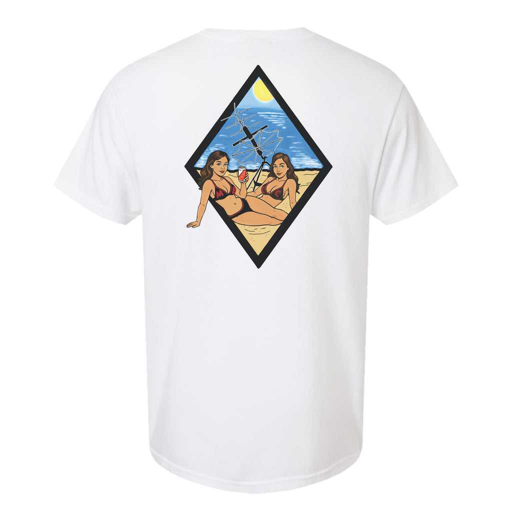 Commin' On The Beach Heavyweight Tee