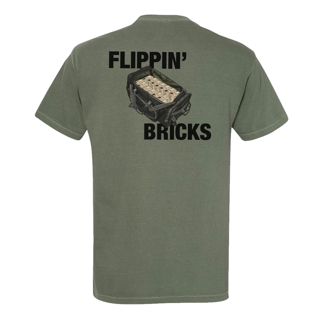 Flippin' Bricks Heavyweight Tee