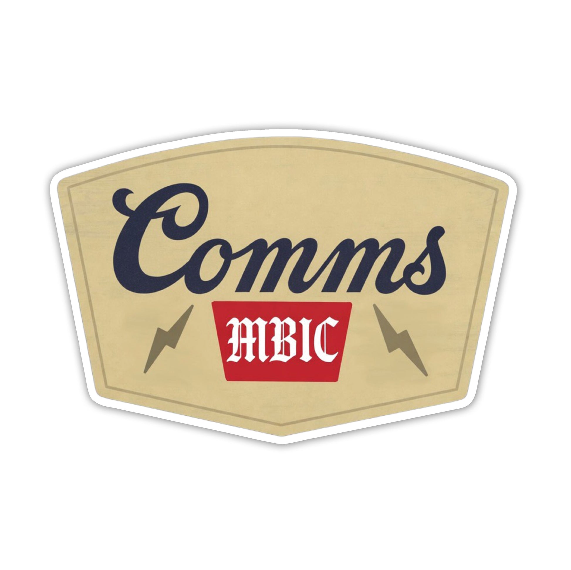Comms Banquet Sticker
