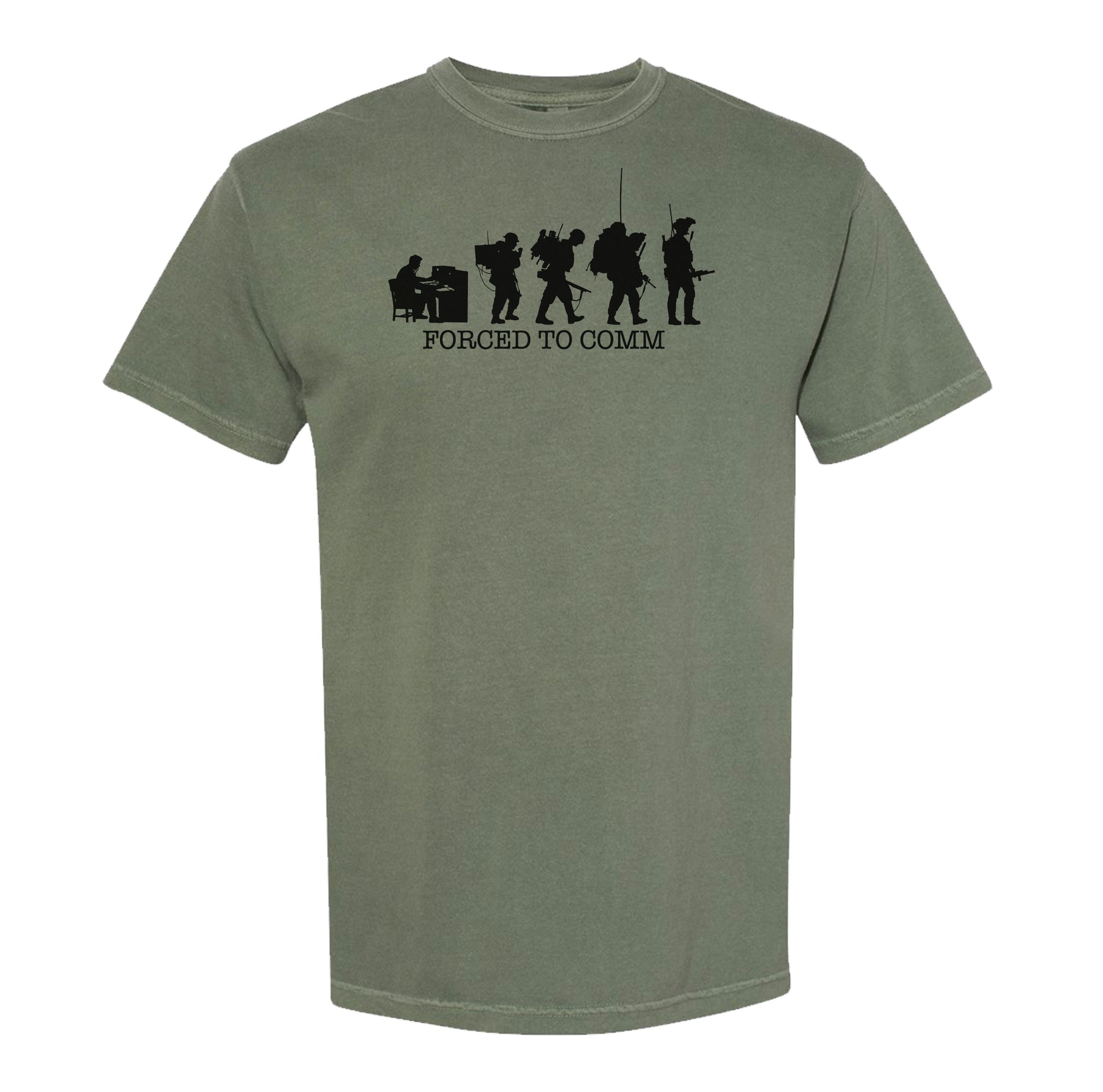 Forced To Comm Heavyweight Tee