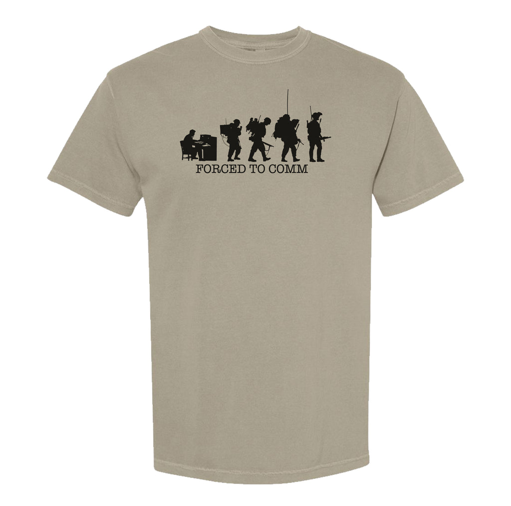 Forced To Comm Heavyweight Tee