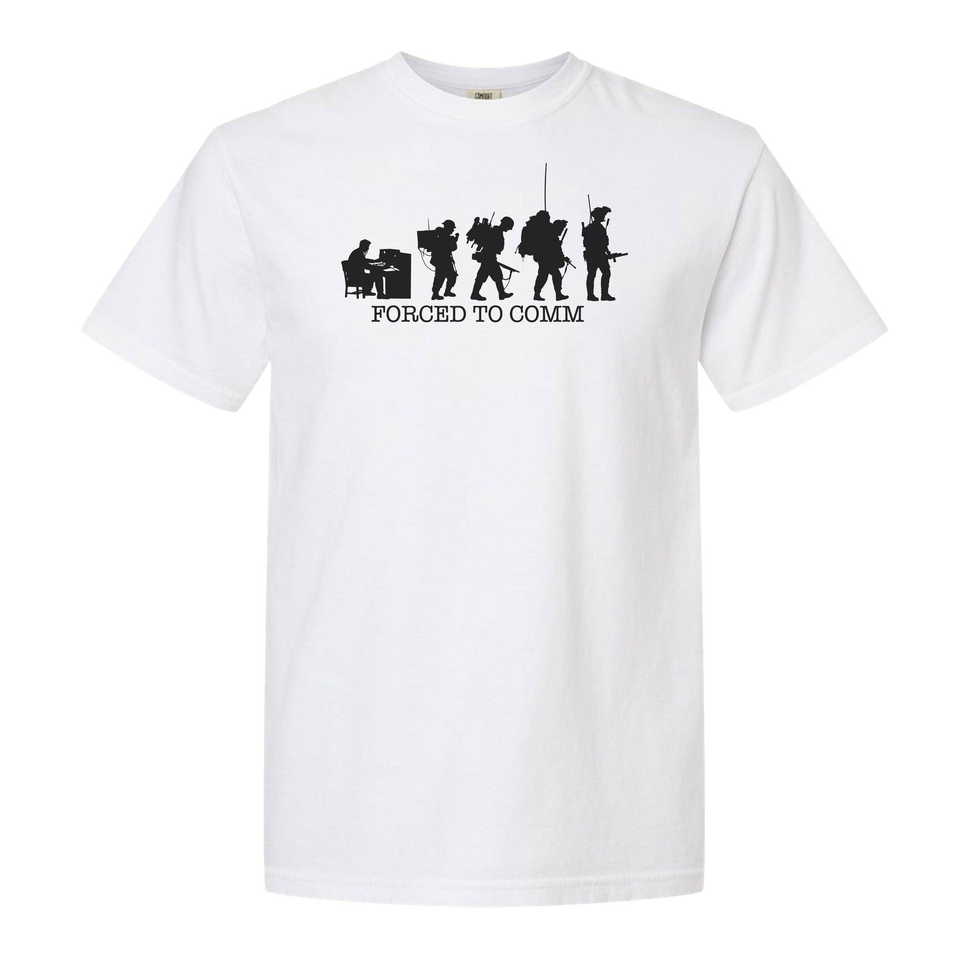 Forced To Comm Heavyweight Tee