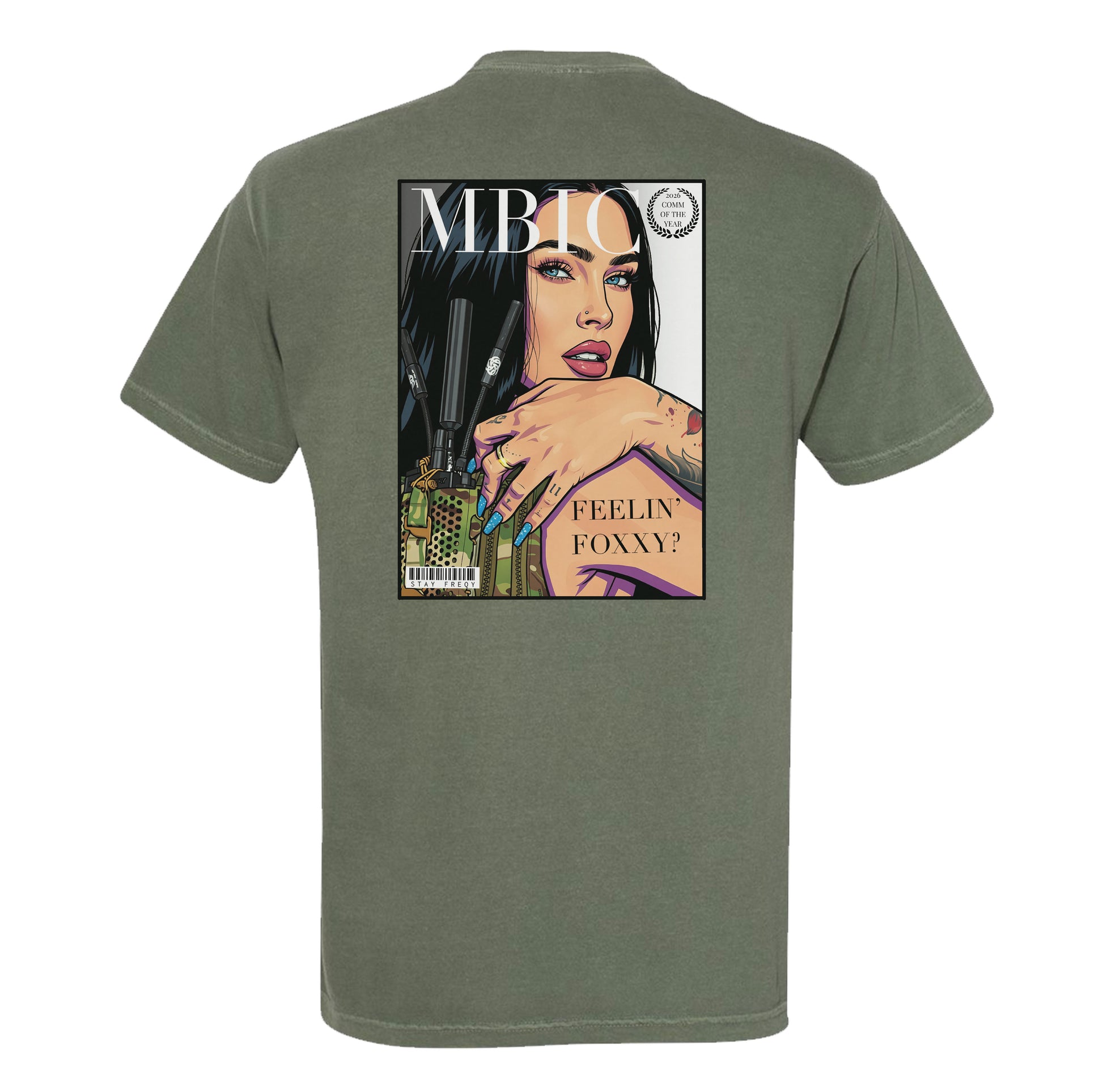 MBIC Magazine - Feelin' Foxxy Heavyweight Tee