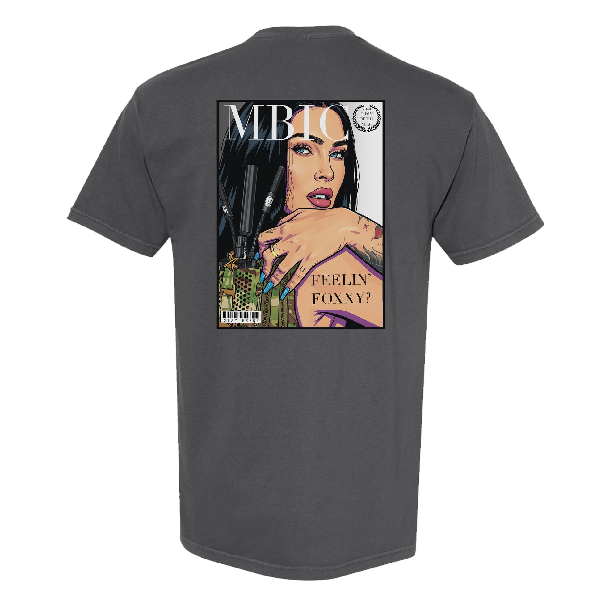 MBIC Magazine - Feelin' Foxxy Heavyweight Tee