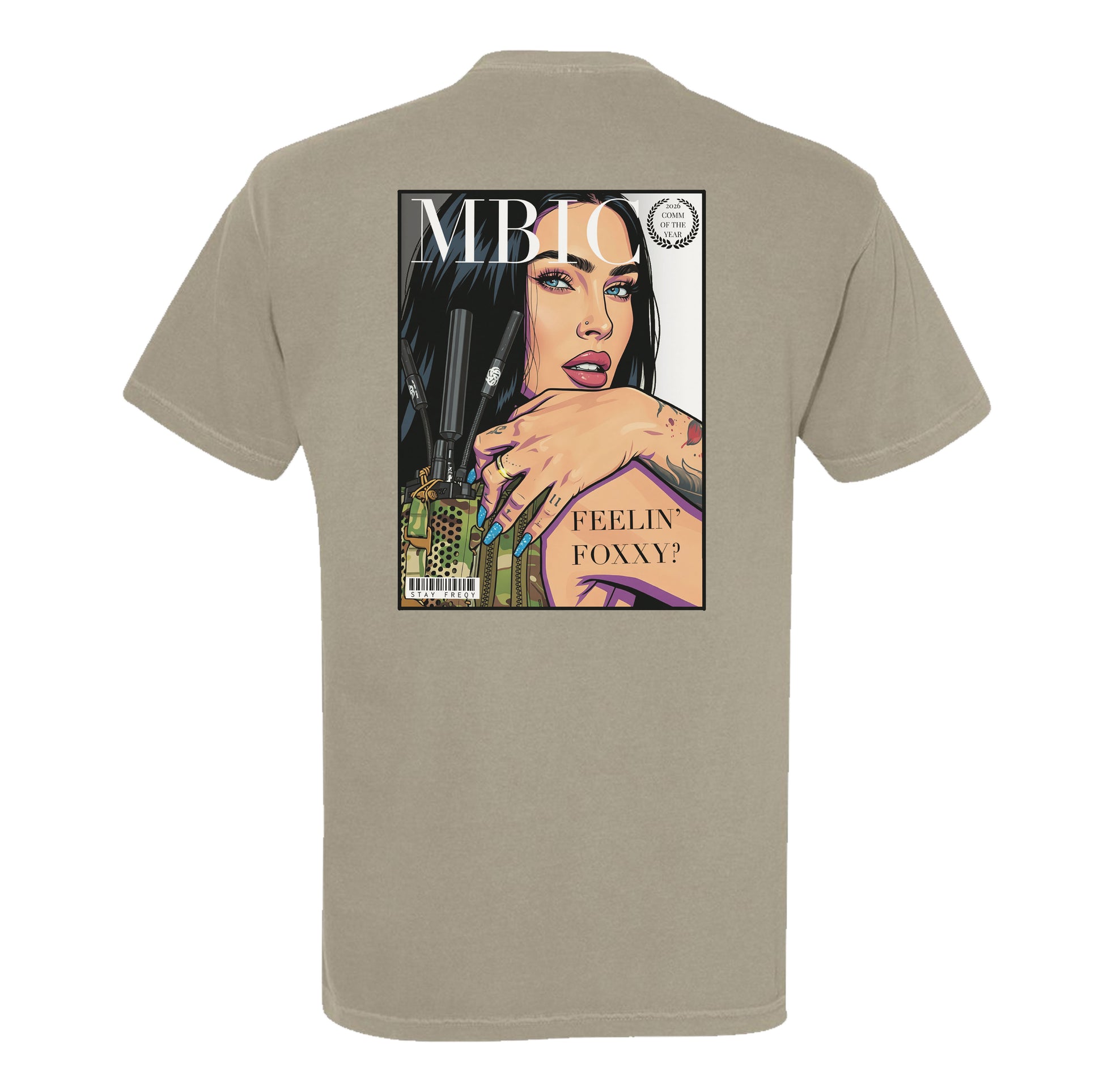 MBIC Magazine - Feelin' Foxxy Heavyweight Tee