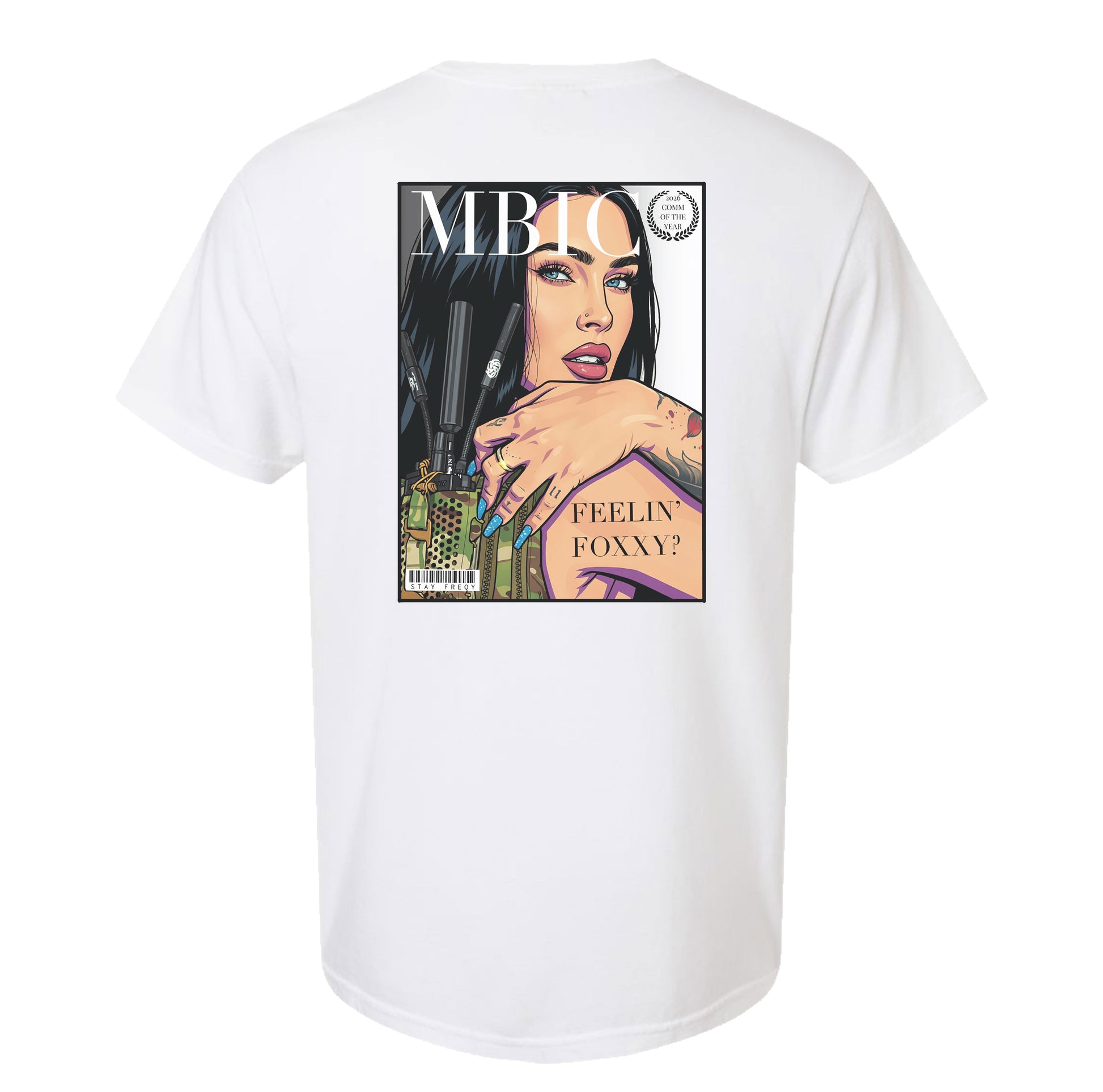MBIC Magazine - Feelin' Foxxy Heavyweight Tee