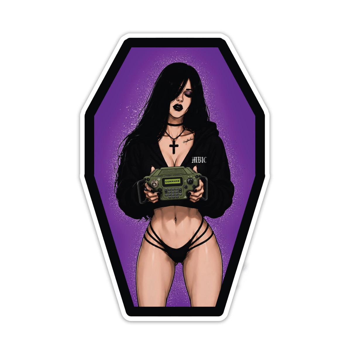 HF Goth Mommy Sticker