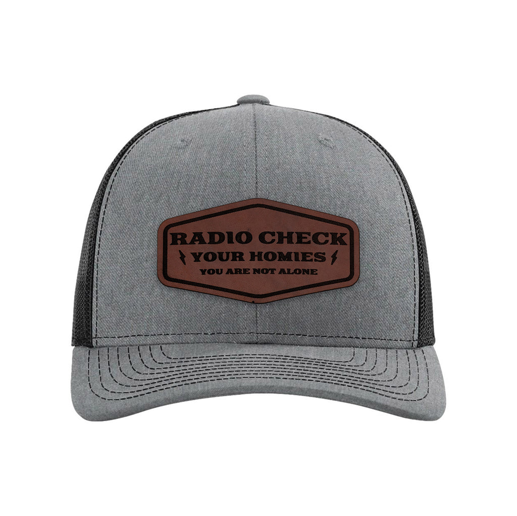 Radio Check Patch Snapback Trucker Hat