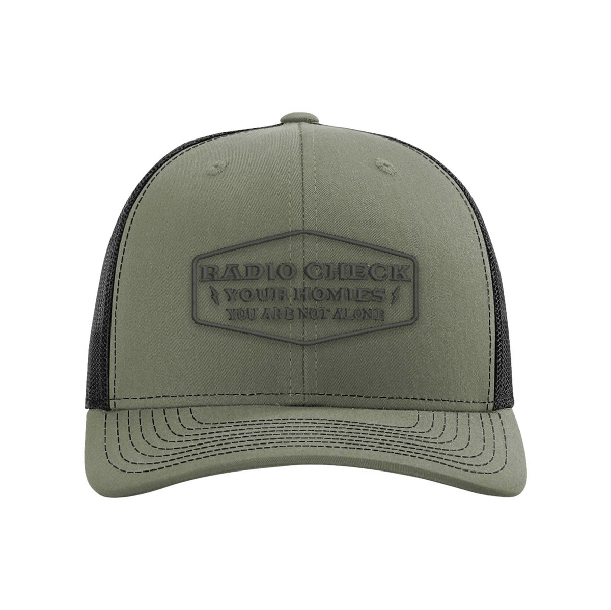 Radio Check Snapback Trucker Hat