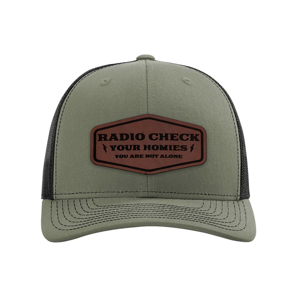 Radio Check Patch Snapback Trucker Hat