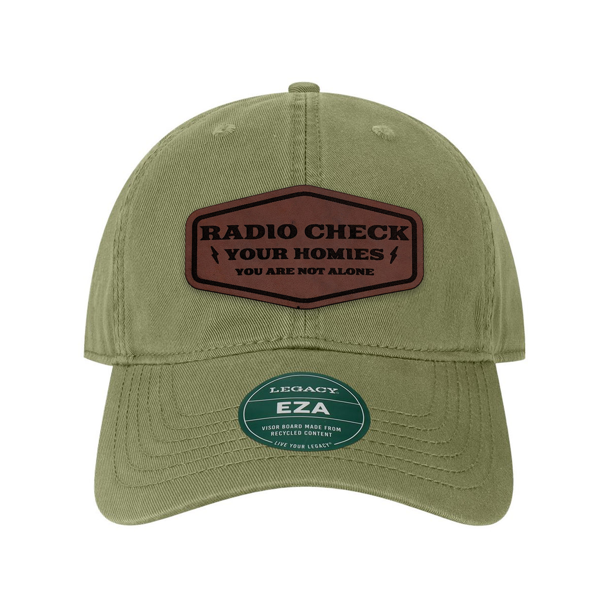 Radio Check Patch Twill Dad Hat