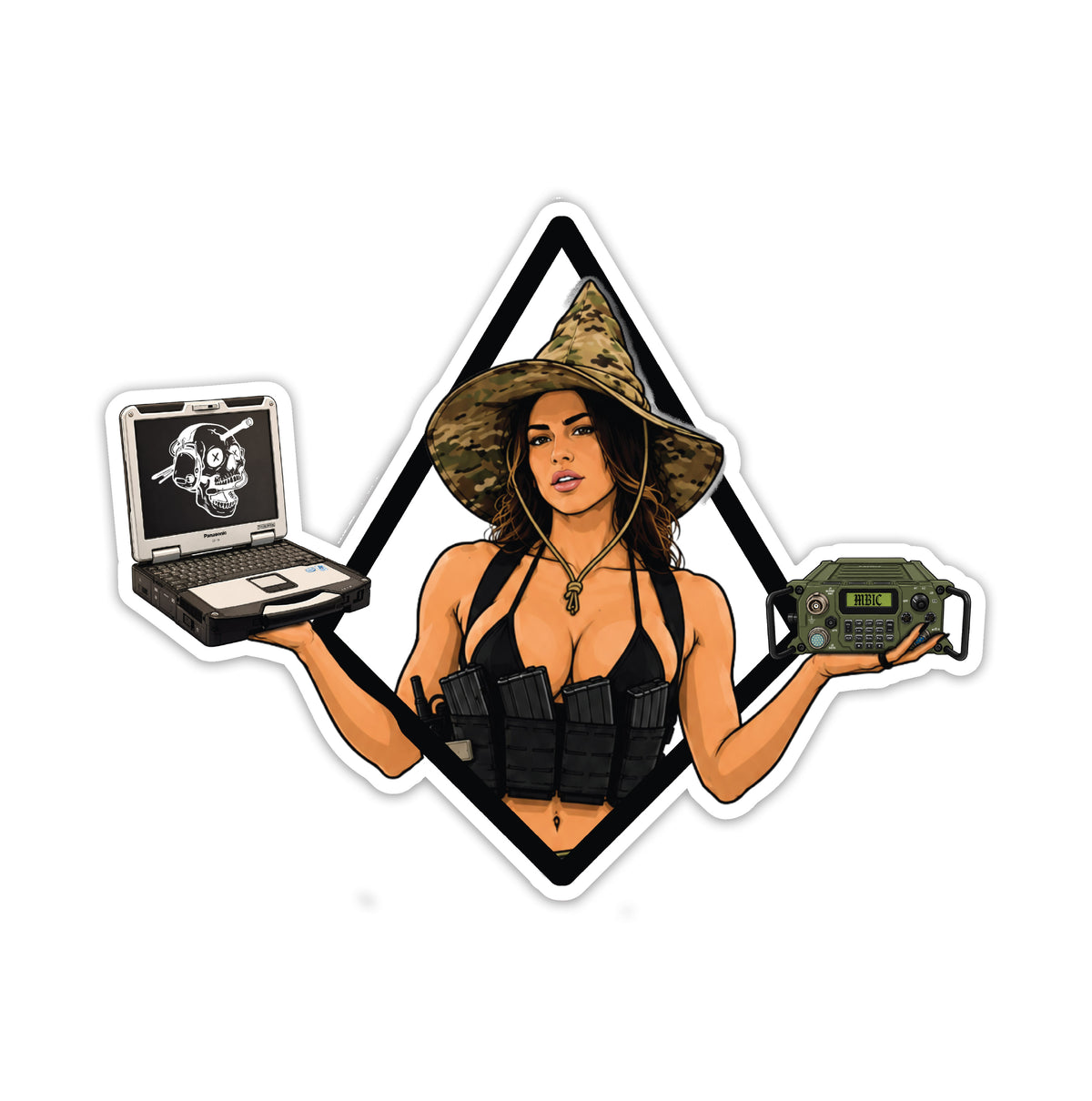 Wizard Hat Sticker
