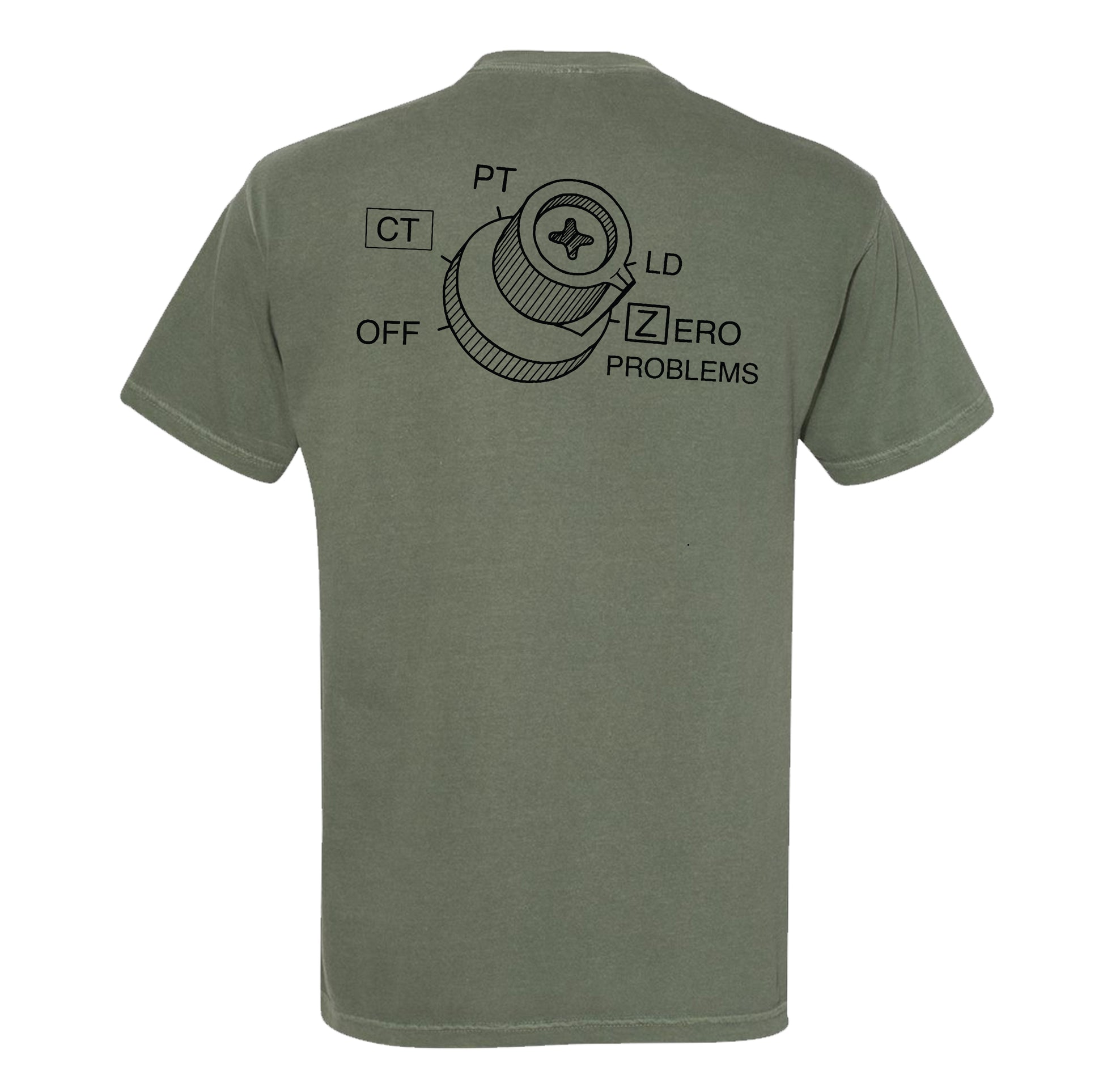 Zero Problems Heavyweight Tee