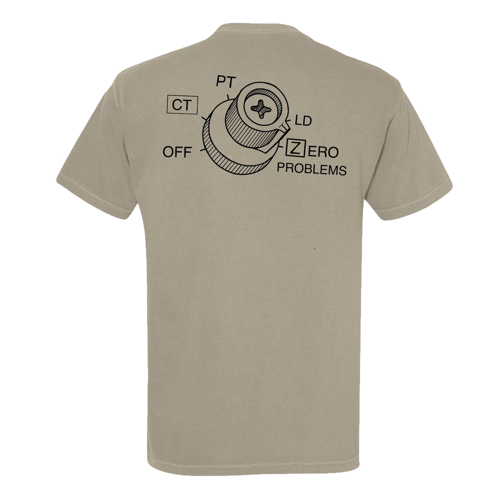 Zero Problems Heavyweight Tee