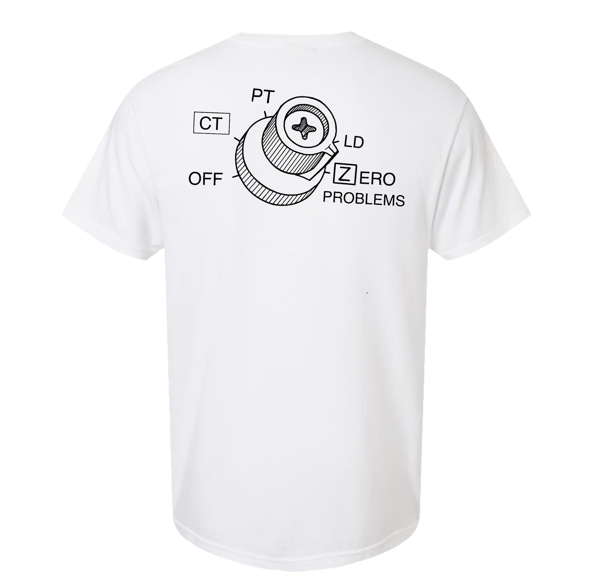 Zero Problems Heavyweight Tee